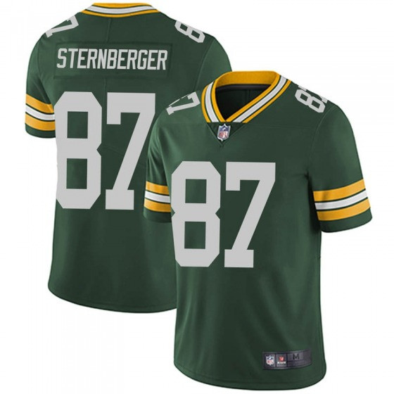 Men's Green Bay Packers #87 Jace Sternberger Green Vapor Untouchable Limited Stitched Jersey